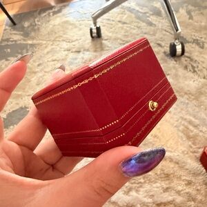 Cartier empty ring box